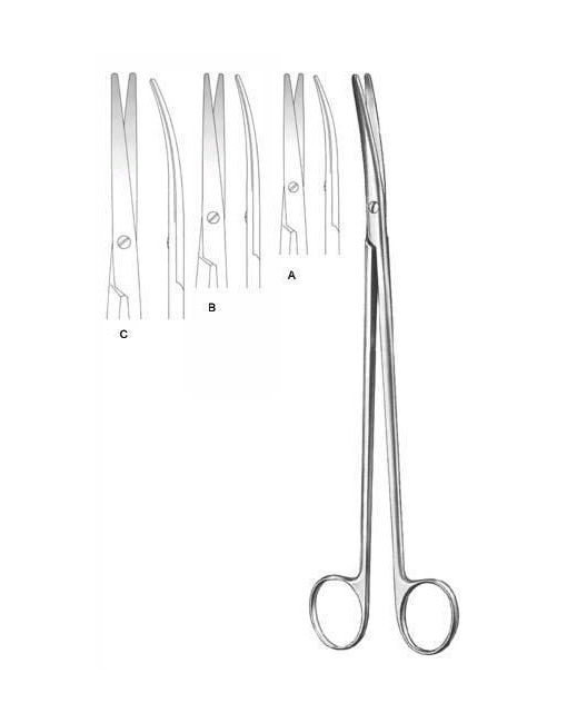 Metzenbaum-Fino Delicate Dissecting Scissors slender pattern 23cm