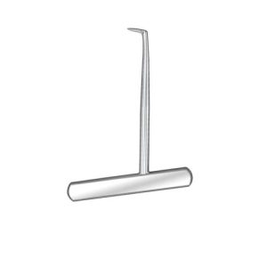 Septum Lancet, Angled, Cross Handle