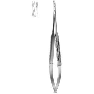 Micro Scissors round handle blade length 10mm