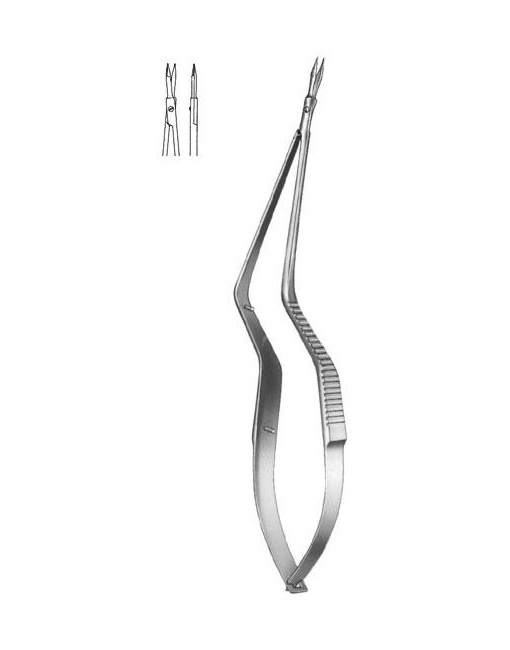 Surgical Micro Scissors 18.5cm