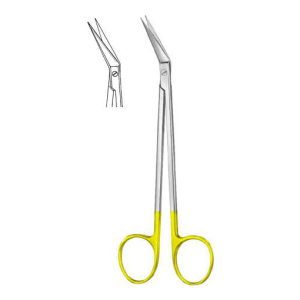 Locklin Gum Scissors one toothed cutting edge 16cm