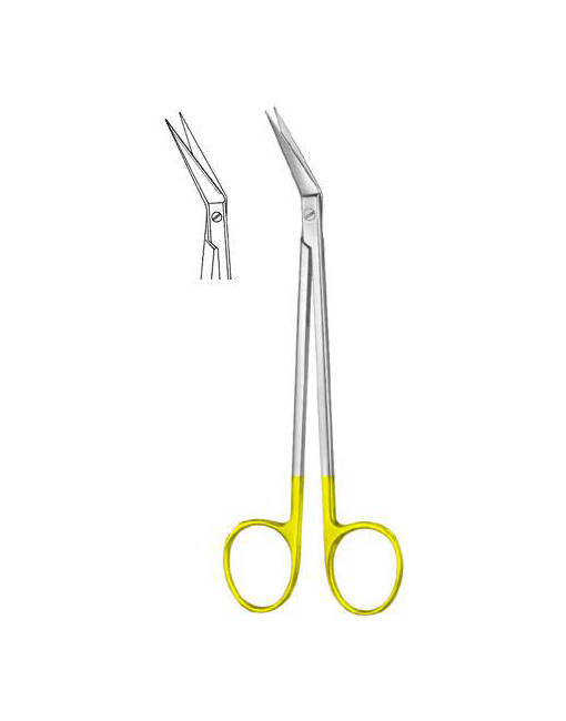 Locklin Gum Scissors one toothed cutting edge 16cm