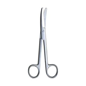 Single Use Mayo Scissors Curved 14 cm
